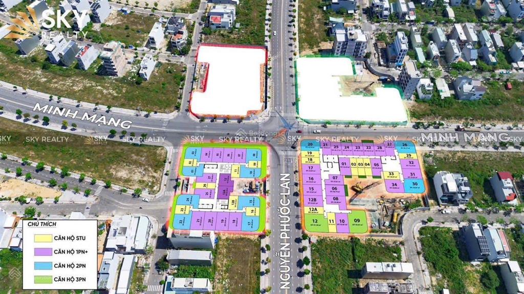 Duy nhất căn hộ studio minh mạng sun group, tầng cao, view sông đà nẵng, giá 1,7 tỷ vnd