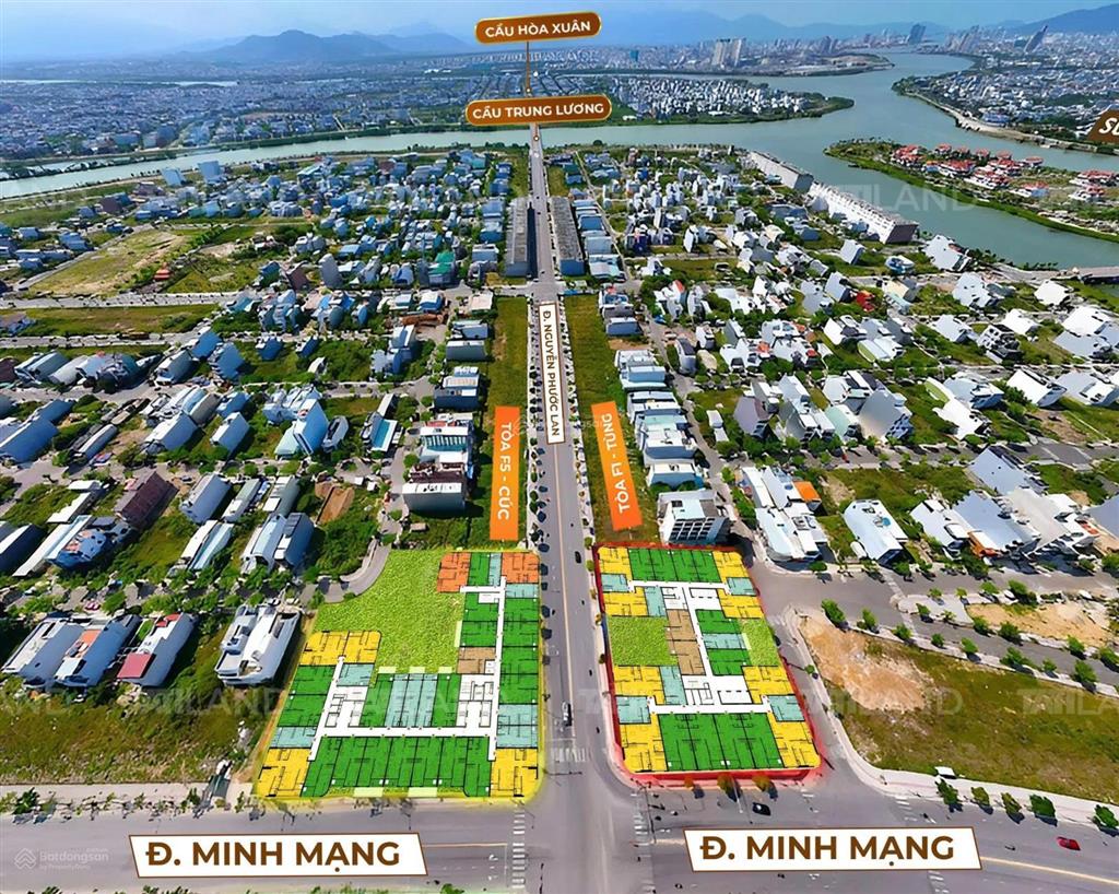 Duy nhất căn hộ studio minh mạng sun group, tầng cao, view sông đà nẵng, giá 1,7 tỷ vnd