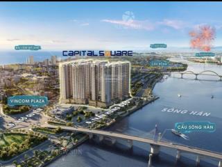 Bán căn hộ 1pn tại capital square, tầng cao, 49m2 view mặt sông hàn