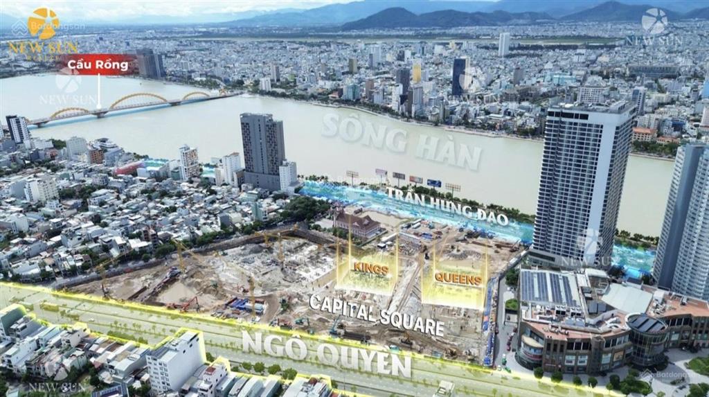 Bán căn hộ trung tâm tp capital square 1pn 4 tỷ. trực diện mặt sông hàn rộng 45m2