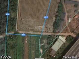 Cần bán nhanh đất nông nghiệp mặt tiền hơn 40m xã hướng thọ phú, tp. tân an, tỉnh long an