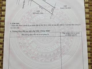 Mở bán bạt phân lô trung tâm hành chính mỹ đức vị trí lô đất quá đắc địa mặt đường trục xã