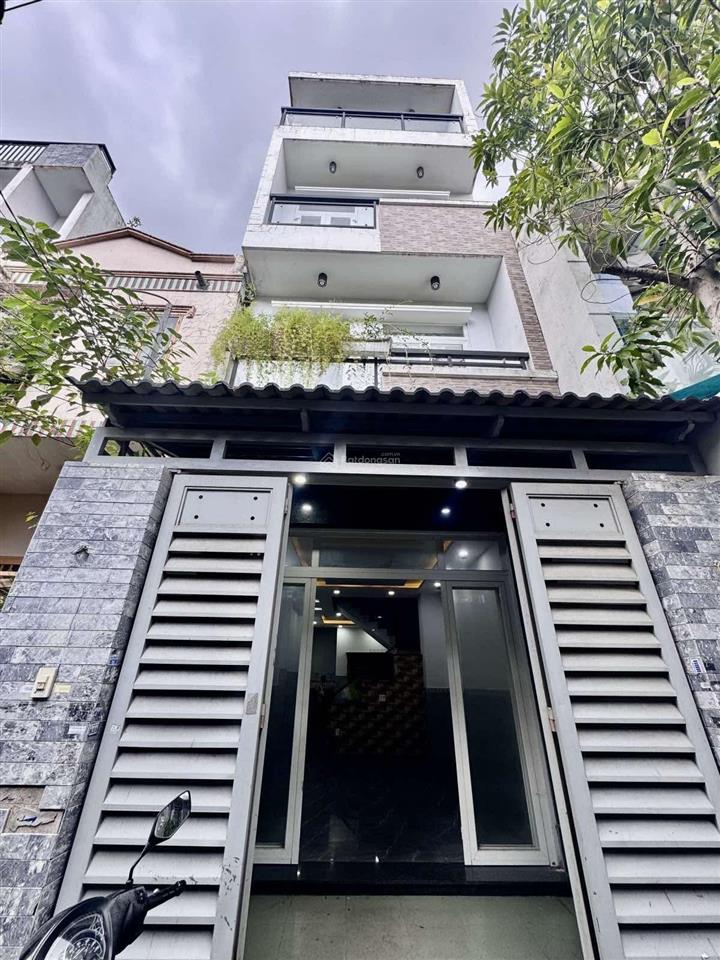 Bán nhà tân phú, gần trường đại học công thương, hẻm xe hơi, 60m2, 4 tầng, giá nhỉnh 6 tỷ.