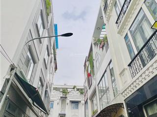 Bán nhà hẻm xe hơi 1/ ngang 5.3m  gần trường thpt trần phú  tân phú  4 tầng  khu dân trí.