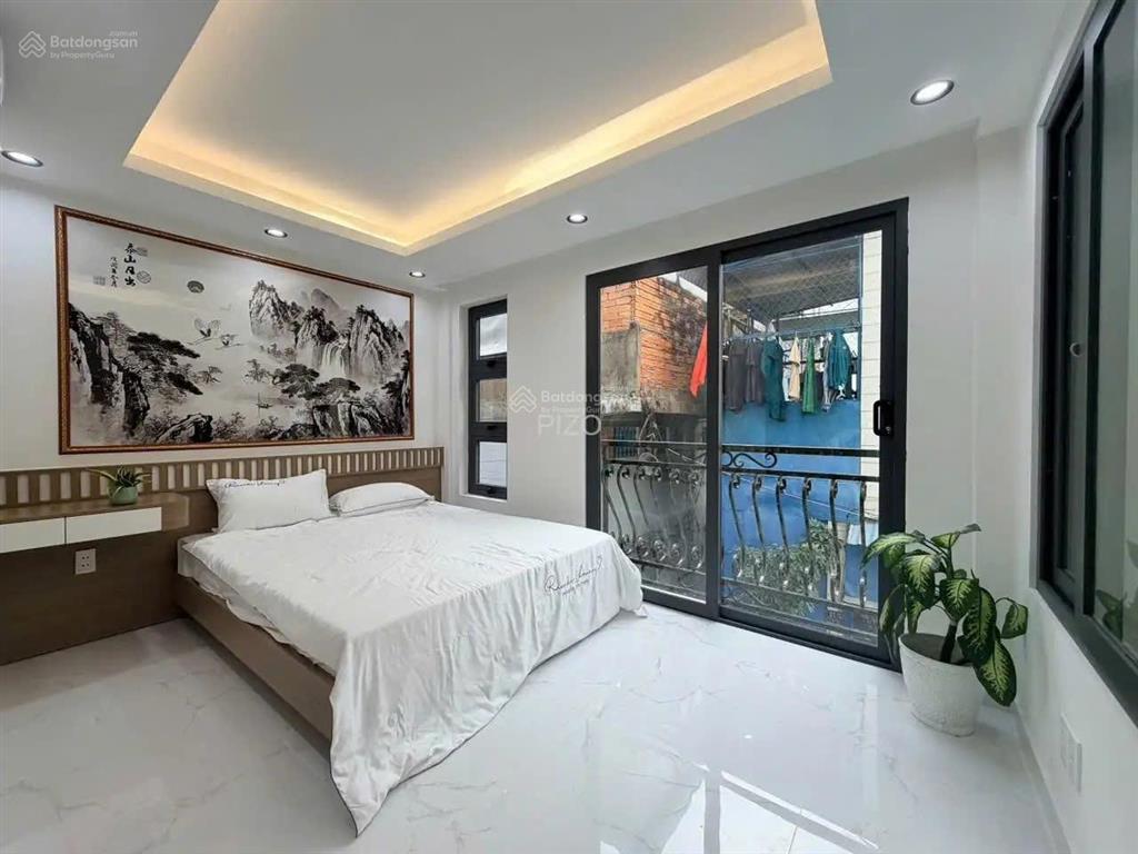 Nhà mới! hxh khu phan xích long, pn. ngang to 5m  37.3m2, 4 tầng (5pn) full nội thất chỉ 9,3 tỷ tl