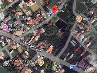 Mặt tiền đường dx17 view hồ cẩm thanh