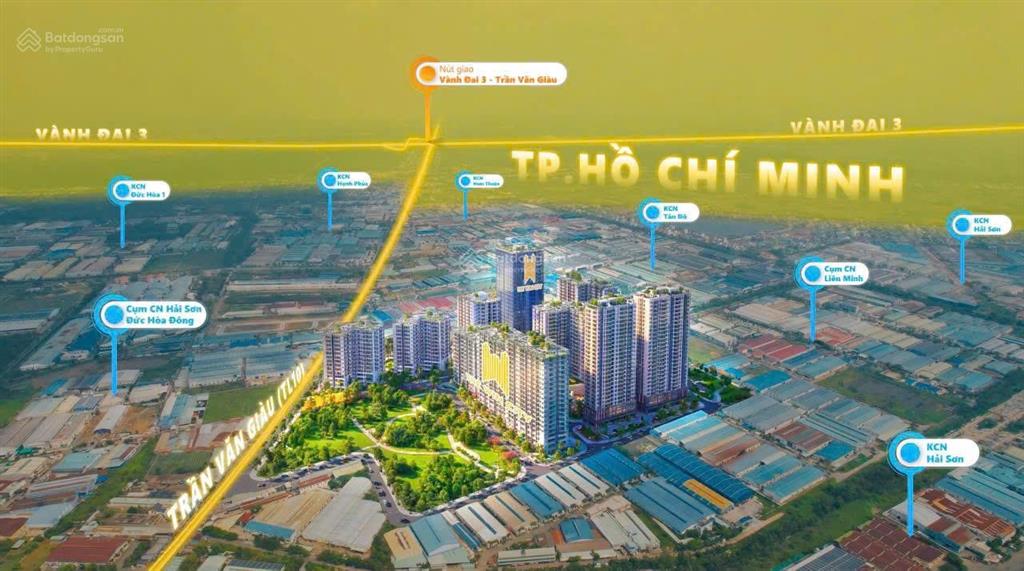 Với 140 triệu có ngay 1 căn hộ cao cấp ngay mt trần văn giàu kế bên aeon bình tân 0 chi phí 3 năm