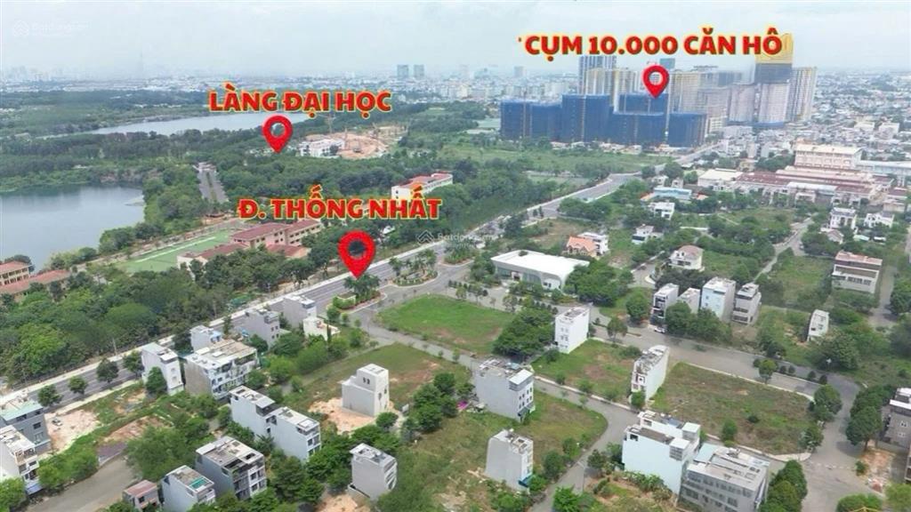 Chính chủ kẹt tiền cần ra gấp lô 100m2, full thổ ngay làng đại học, gần trục thống nhất