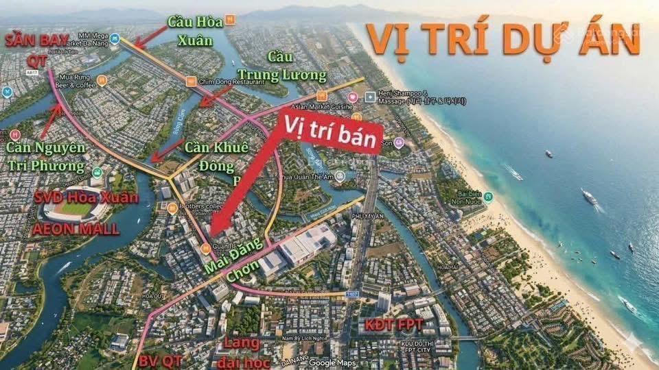 Đường mặt tiền võ chí công giá chỉ 45triệu /1m2