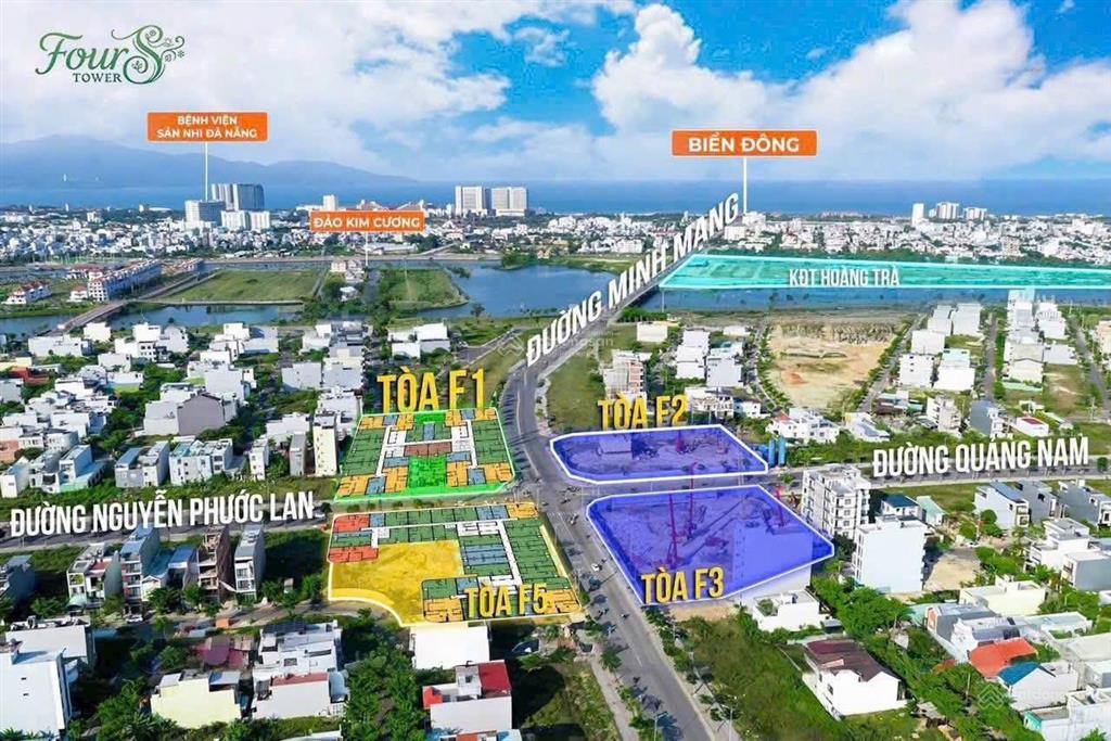 Căn hộ four s trung nam hoà xuân đà nẵng mở bán giá chỉ 1,8tỷ