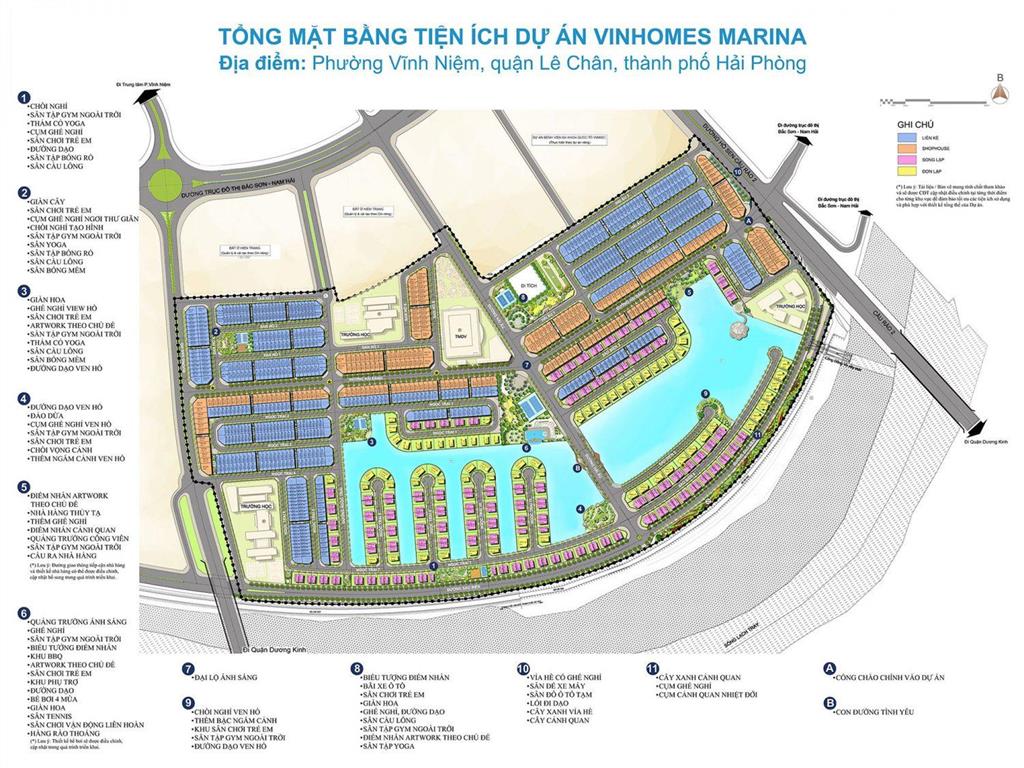 Cho thuê mặt bằng tại vinhomes marina