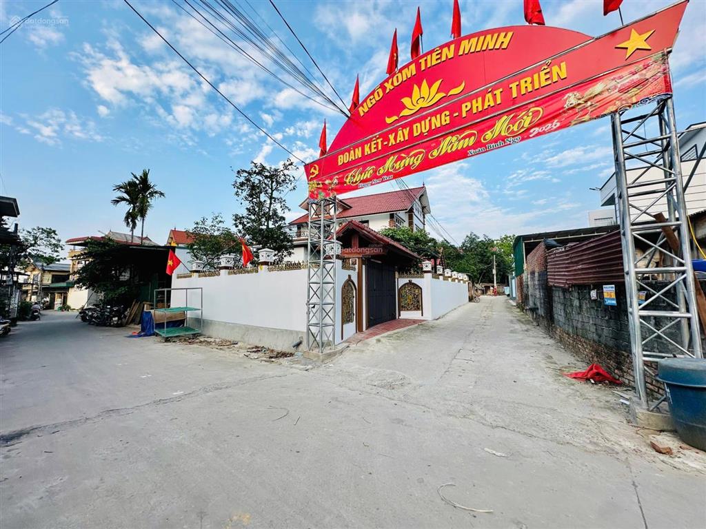 Chính chủ gửi bán lô góc 80m full thổ cư ngõ oto thông