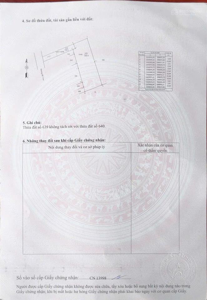 Bán đất 1.000m² lộc ninh, tây ninh, 100m² thổ cư, đường 7m, sổ hồng, giá chưa tới 1tr/m2