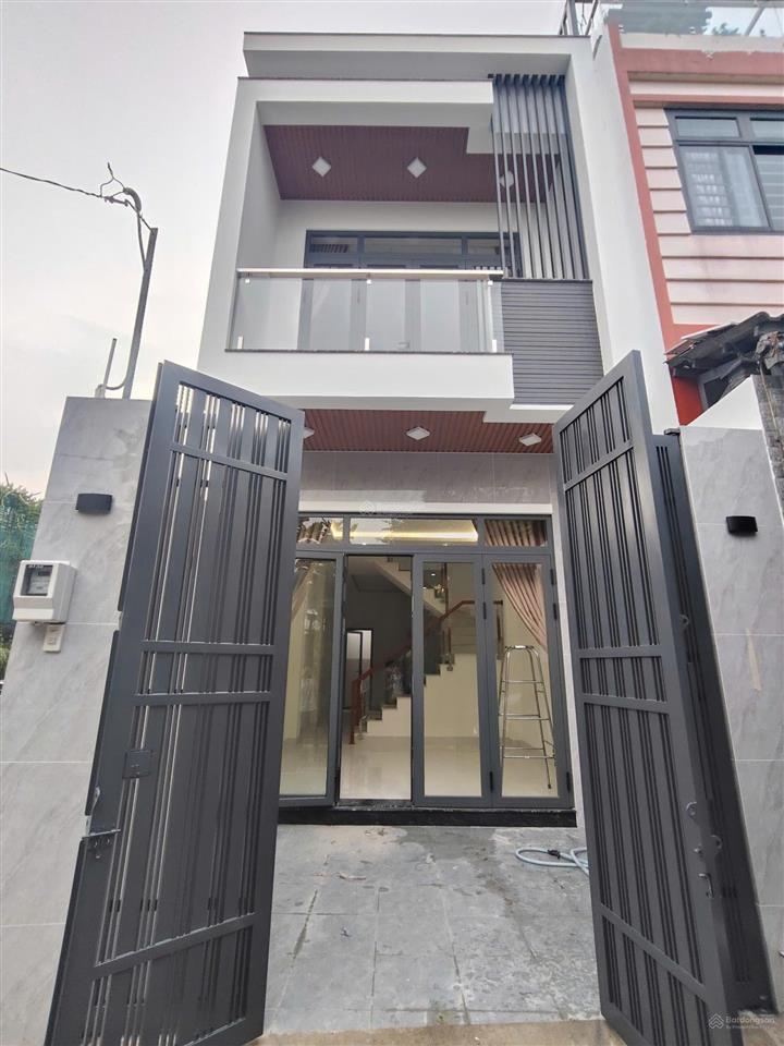 Cho thuê nhà mới 100% 1 trệt 1 lầu 2pn 2wc hẻm tải đường 12 tam bình gần cầu vượt gò dưa