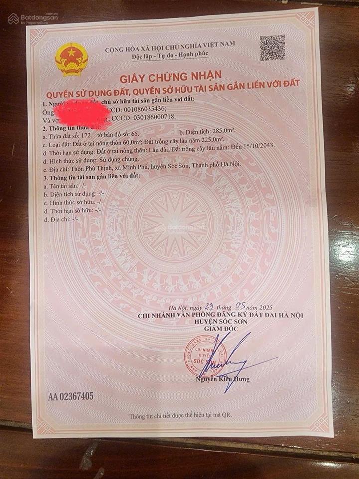 Bán đất phú thịnh  minh phú (cũ) giá hấp dẫn siêu đầu tư