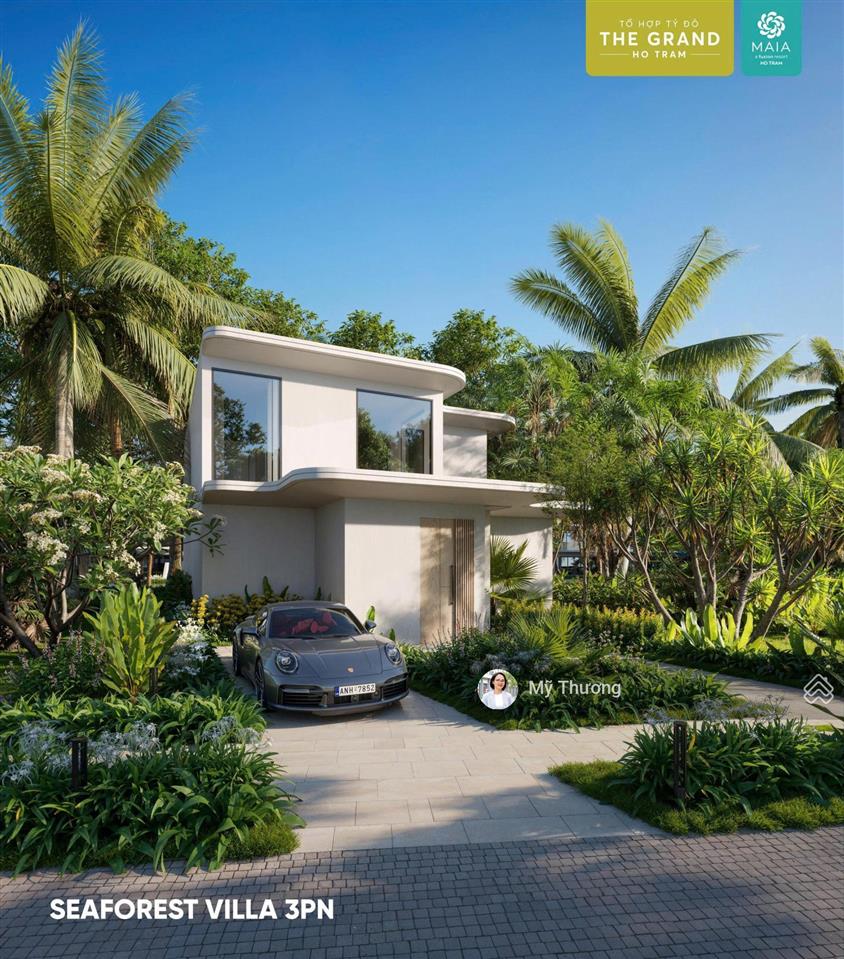 Maia hồ tràm  villa nghỉ dưỡng 5* tại the grand hồ tràm (giá tốt từ cđt & full nội thất cao cấp)