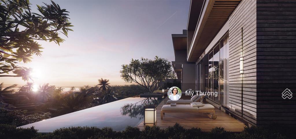 Dinh thự tổng thống 5pn siêu vip tại hyatt regency hồ tràm, sở hữu chiều ngang rộng 31m