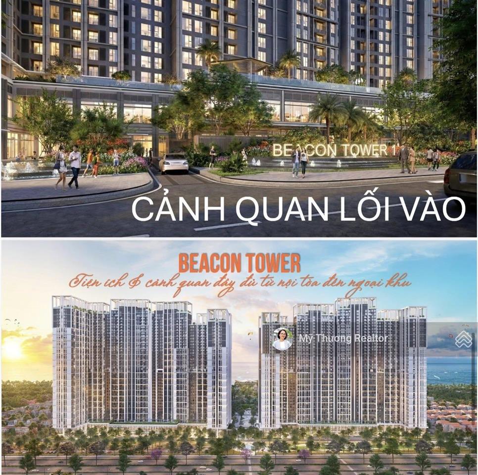 Beacon tower blanca city vt căn góc 2pn view biển, sổ lâu dài  giá cđt chỉ 4 tỷ, ck 23% tts