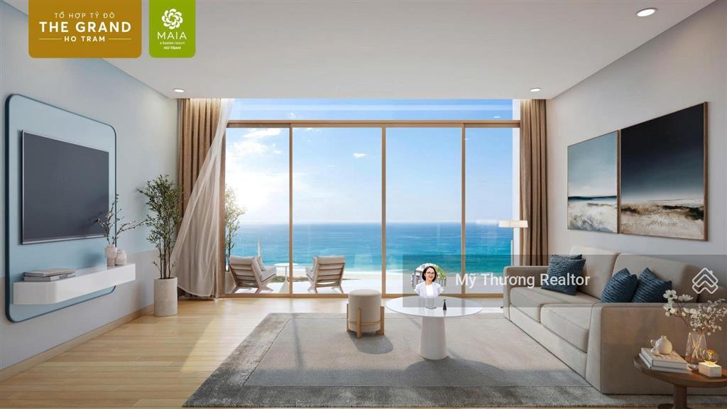 Hàng hiếm căn 2pn maia hồ tràm  tầng cao view biển mặt trời mọc & toàn cảnh the grand