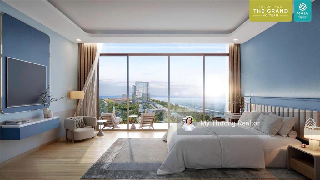 Hàng hiếm căn 2pn maia hồ tràm  tầng cao view biển mặt trời mọc & toàn cảnh the grand