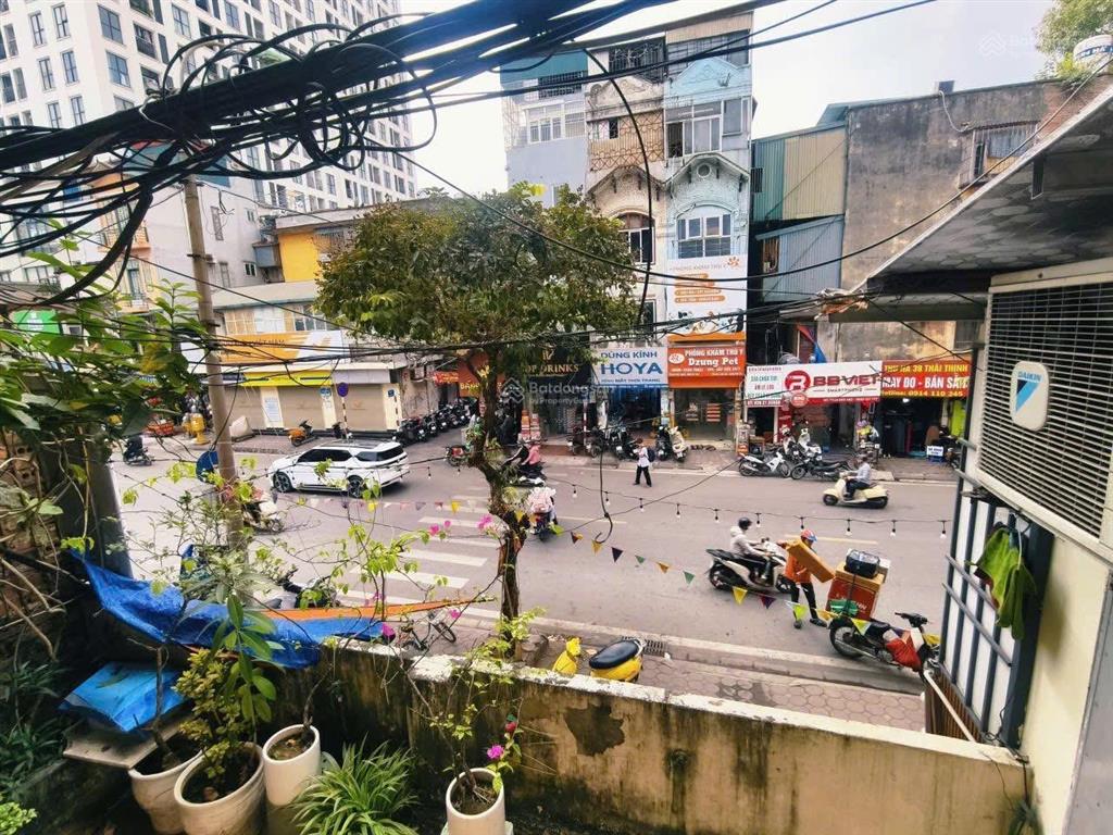 Bán ch tập thể mặt phố thái thịnh, đống đa, tầng 2, lô góc, dt 110m2, 3pn, 2vs, giá 6,25 tỷ tl