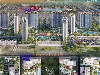 Studio hiếm  view vịnh biển bốn mùa, hướng đông bắc  masteri era landmark