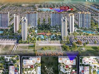 Siêu hiếm căn 2pn giá chỉ 4,1 tỷ view pháo hoa  masteri era landmark