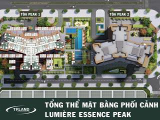 Độc quyền  qũy căn 1pn, 2pn, 3pn đẹp nhất dự án masteri cổ loa  lumiere essence peak
