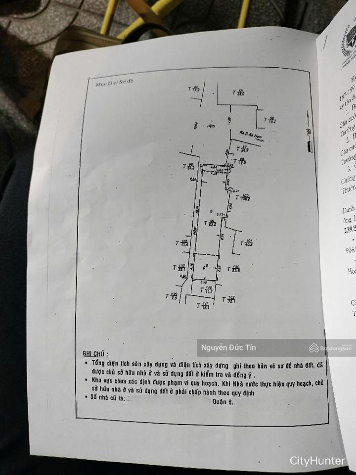 Chia thừa kế cần bán gấp nhà cấp 4 hxh thông ngay bà hom. tt quận 6. dt 4m x 24m. chỉ 61 triệu/m2