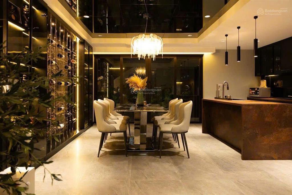 Biệt thự mini ở ngay 5 tầng có thang máy  dt 6x20m cn 120m² full nội thất