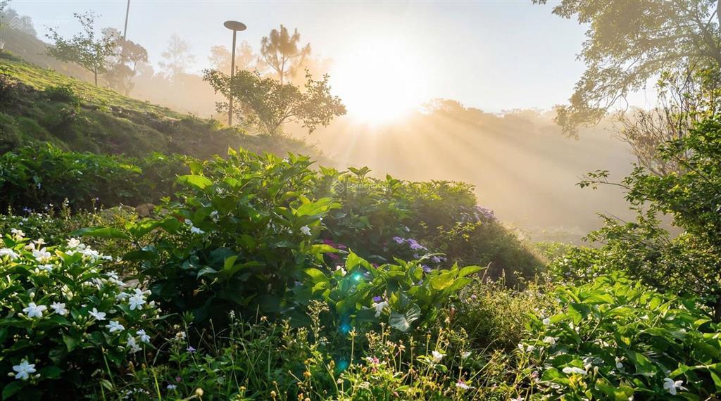 Bán lô đất view săn mây bảo lộc. đã có cư dân hiện hữu, bám suối tự nhiên. tiện ích đầy đủ