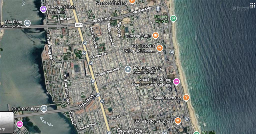 Bán gấp lô đất hiếm gần biển mỹ khê  đà nẵng | vị trí vàng đầu tư căn hộ / hotel