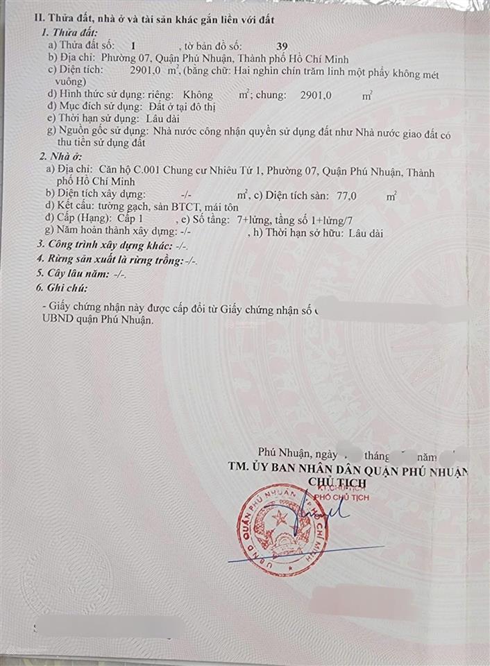 Căn hộ chung cư trệt, lửng mặt tiền đường hoa cau khu phan xích long tiện kinh doanh đa ngành nghề
