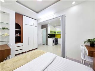 Cho thuê căn hộ 1pn tách bếpmáy giặt, máy sấy riêngfull ntfree xehẻm xe hơi gần vạn hạnh mall