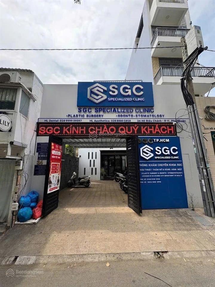 Khan hiếm! chủ cần bán nhà mặt tiền đường hồ biểu chánh p11 phú nhuận .dt6,8x36m2 giá 70 tỷ.