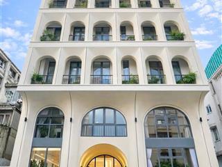 Bán toà nhà căn hộ dịch vụ dòng tiên cao mt đường trần xuân soạn khu kiều đàm quận 7.dt14x33m 185t
