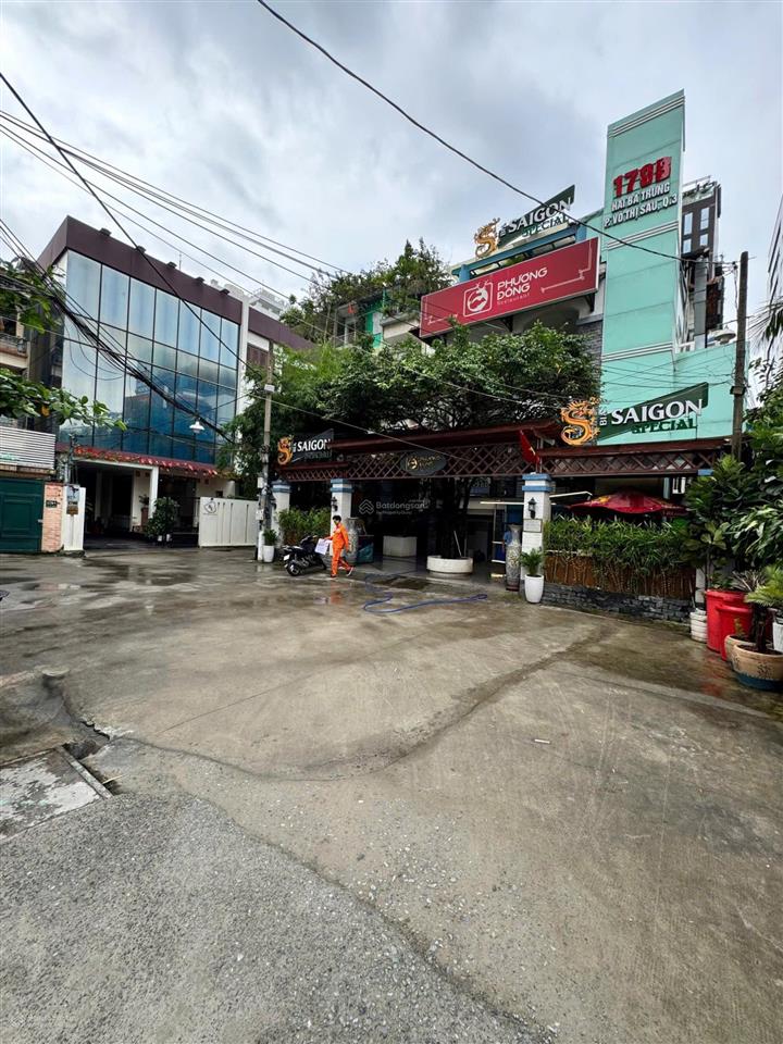 Siêu phẩm!cần bán khuôn đất lớn mặt tiền đường thương mại hai bà trưng p.vts quận 3.dt15x28m 159ty