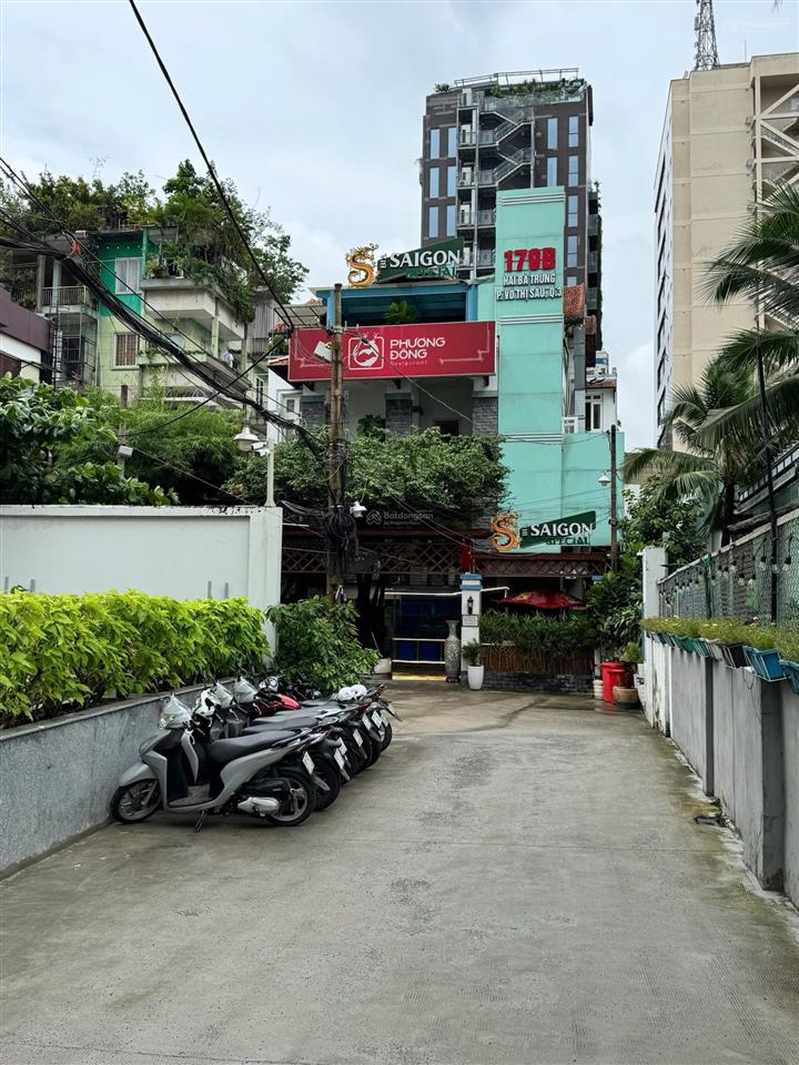 Siêu phẩm!cần bán khuôn đất lớn mặt tiền đường thương mại hai bà trưng p.vts quận 3.dt15x28m 159ty