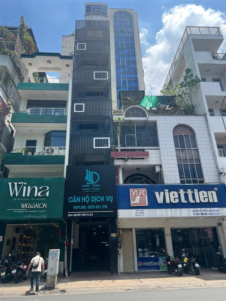 Hạ 10 tỷ! cần bán căn hộ dịch vụ dòng tiền cao mt đường nguyễn trãi p3 quận 5.dt506m2 giá 160 tỷ.