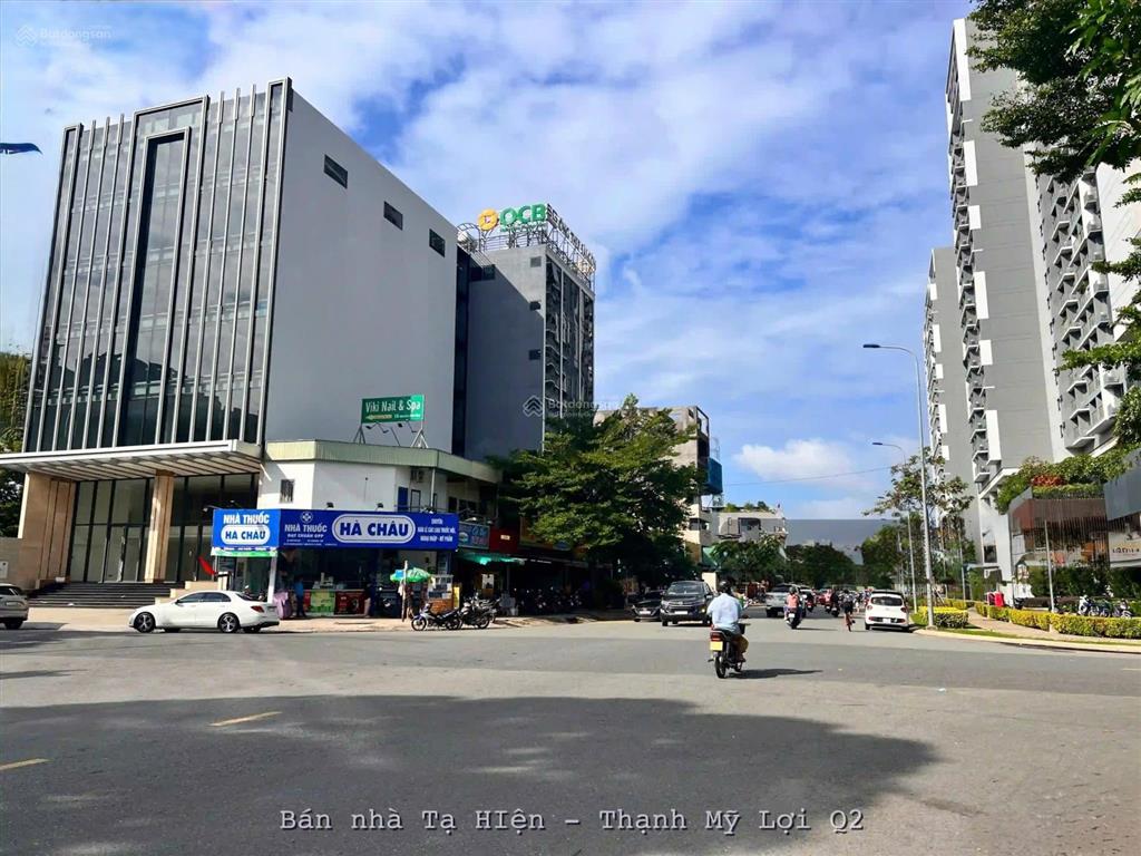 Chính chủ hạ giá cần bán toà nhà mặt tiền đường tạ hiện thạnh mỹ lợi quận 2.dt10,5x18m giá 150 tỷ