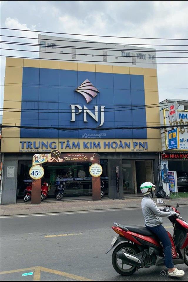 Khan hiếm+ dòng tiền! chủ cần bán nhà mặt tiền đường âu cơ p9 tân bình. dt 10,5x25,8m giá 59 tỷ.