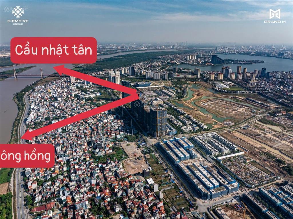 Duplex 2 tầng 203,9m2 4pn 5wc view trực diện sông hồng cực hiếm noble crystal