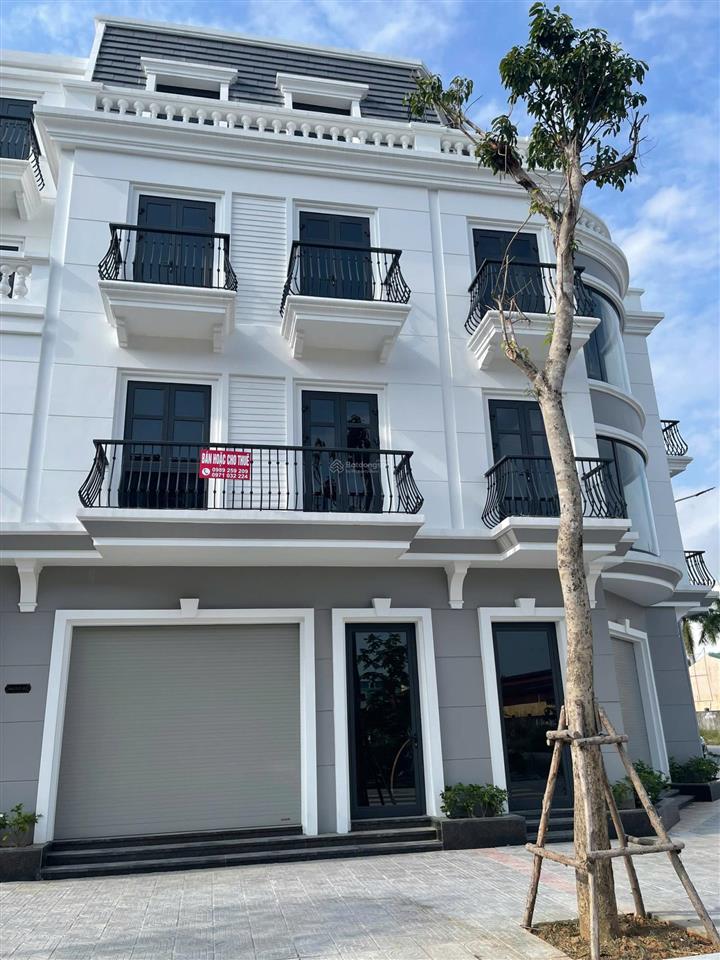 Chính chủ bán biệt thự lô góc hai mặt tiền tại vincom shophouse uông bí, 5,5 tỷ, 78,7m2, 4 tầng