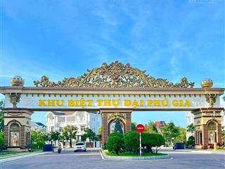 Bán 1 lô đất bt đẹp, nhiều tiện ích tại khu biệt thự đại phú gia, giá thỏa thuận, 412m2