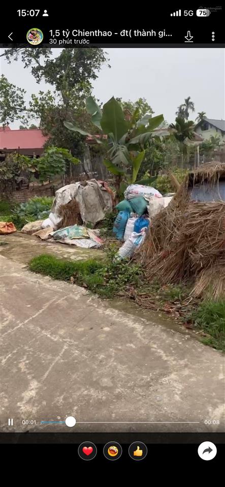 Bán đất tại xã trung giã, huyện sóc sơn, hà nội, 2,2 tỷ, 124m2 giá cực chất