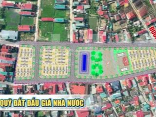 Mở bán đất đấu giá duyên thượng thị trấn quán lào, sổ đỏ vào thẳng tên