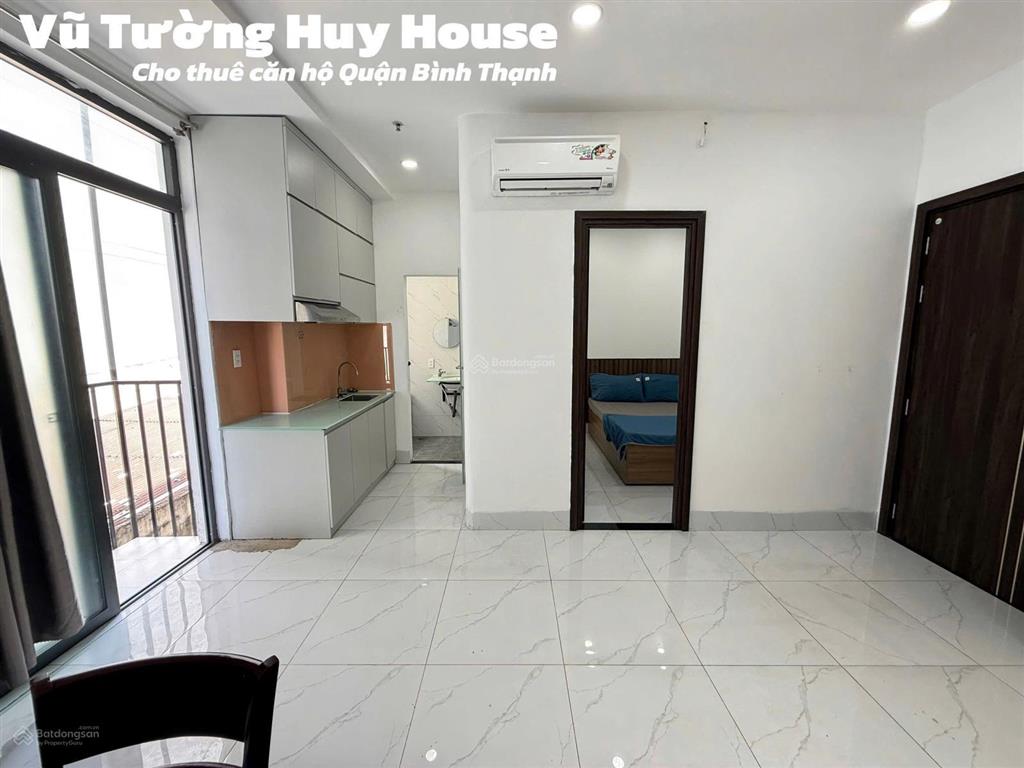 Cho thuê chdv 1pn, 1wc giá cực chất 7,5 triệu/tháng, 45m2 tại bình quới, q. bình thạnh