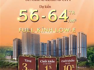 Sunshine legend city phân khu cao cấp giá chỉ 5x triệu /m2. văn giang  hưng yên