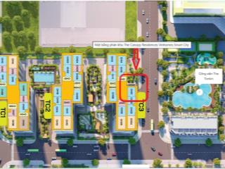 Căn góc 2pn tc3 canopy smartcity view công viên cần bán gấp