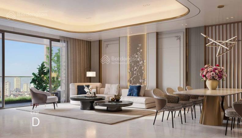 Căn 2 ngủ+ 120m2 view toàn cảnh thấp tầng, ban công đông bắc leparc placepark city